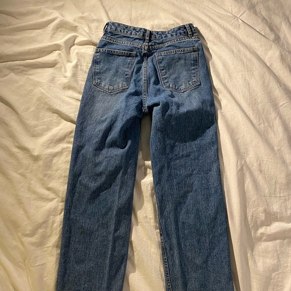 Oak + Fort mom jeans (dark blue) - Picture 5 of 8